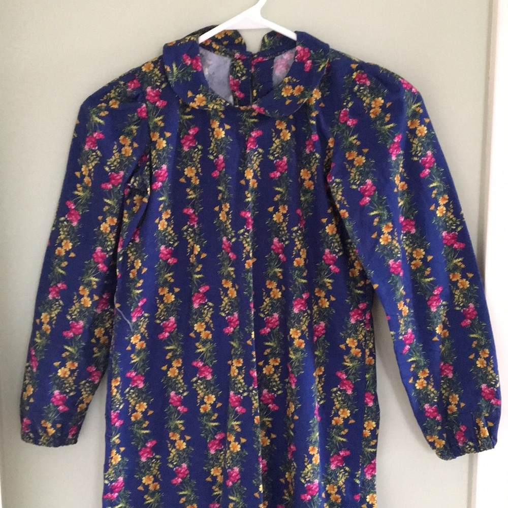 Pioneer style floral dress